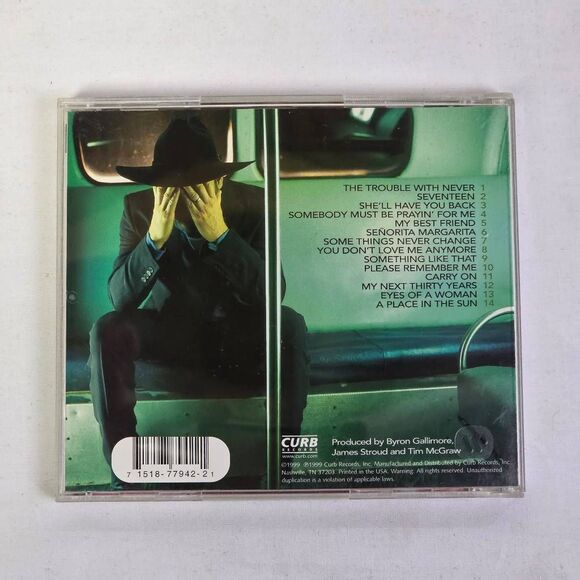 Tim McGraw A Place in the Sun CD Album - Picture 3 of 3